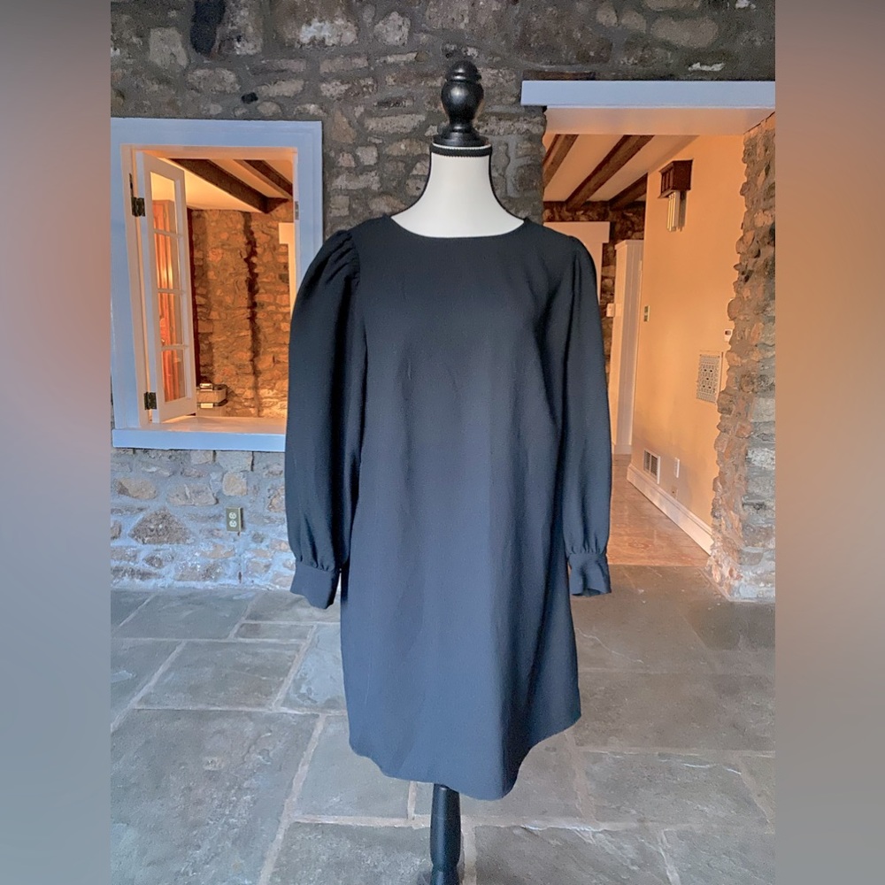 Black maxi dress